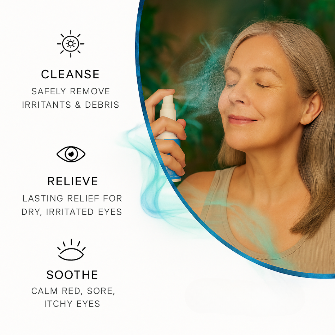 Pure Hypochlorous for dry eyes - 4oz Cleanser Spray